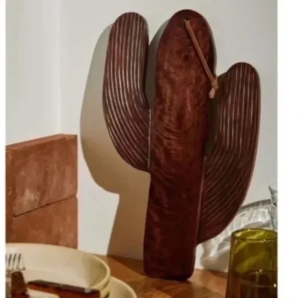 Cactus Boho Peasant Hipster Hippie Pop Art Deco Hip Desert Farm Cheeseboard - Picture 4 of 4